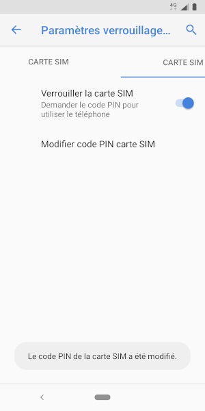 Modifier le code PIN de ton Nokia 2.1